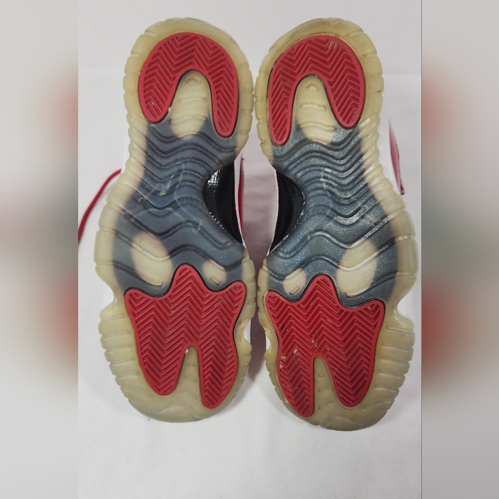 Nike Air Jordan 11 Retro Win Like '96 378038-623 Youth Size 6.0 Red - Picture 11 of 16